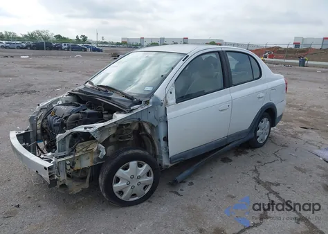 2000 Toyota Echo from USA, damaged, VIN JTDBT1233Y0072321